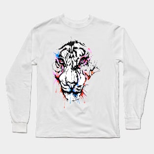 tiger's face Long Sleeve T-Shirt